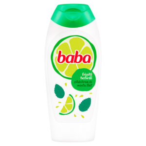 BABA TUSFÜRDŐ 400ML FRISSÍTŐ ZÖLDCITROM ÉS MENTA