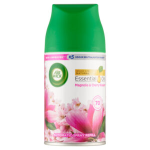 AIR WICK FRESH MATIC 250ML UT. MAGNÓLIA ÉS CSERESZNYEVIRÁG (6DB/KARTON)