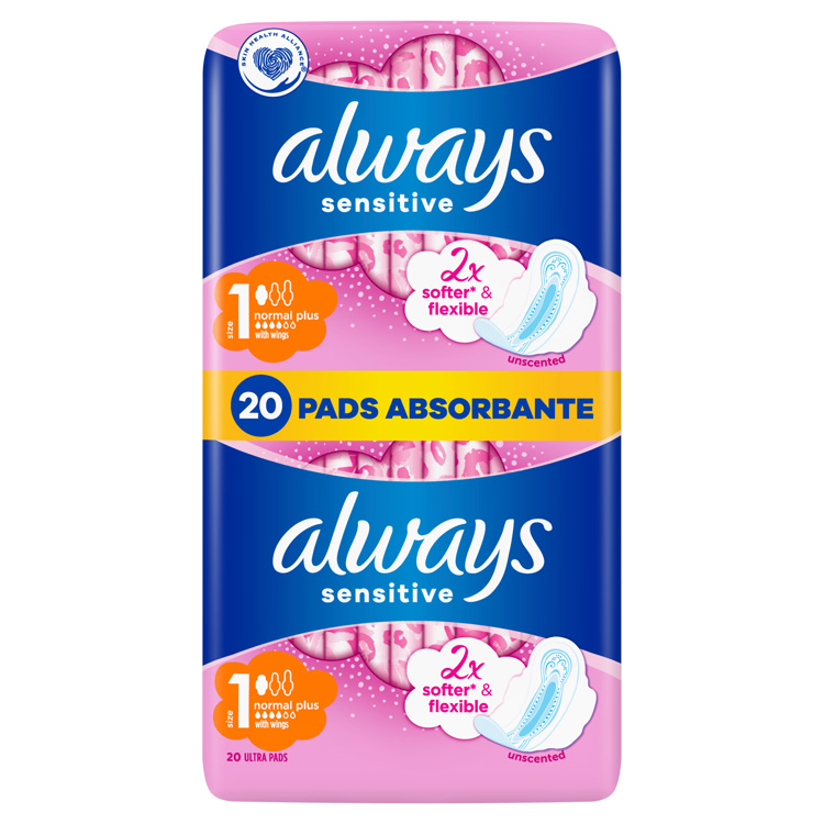 ALWAYS ULTRA DUO SENSITIVE NORMÁL PLUS 20DB-OS