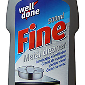 WELL DONE FINE FÉMTISZTÍTÓ SÚROLÓKRÉM 500ML