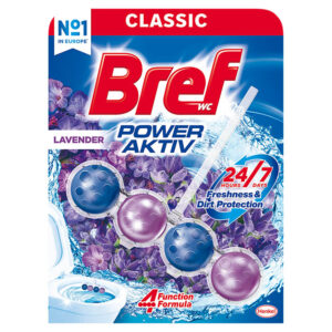 BREF POWER AKTIV WC TISZT. 50G LAVENDER