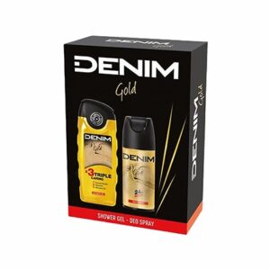 DENIM CSOM.TUSF.250ML+DEO 150ML GOLD