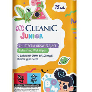 CLEANIC FRISSÍTŐ TÖRLŐKENDŐ 15DB-OS JUNIOR ANTIBACTERIAL