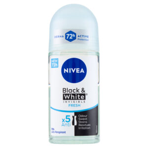 NIVEA GOLYÓS DEO NŐI 50ML (IMP.) BLACK&WHITE INVISIBLE FRESH
