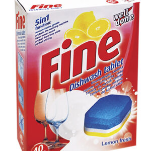 WELL DONE FINE 5IN1 MOSOGATÓGÉP TABLETTA 40DB-OS LEMON FRESH