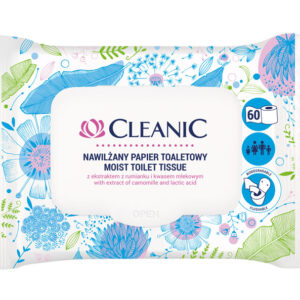 CLEANIC NEDVES TOALETTPAPÍR 60DB-OS