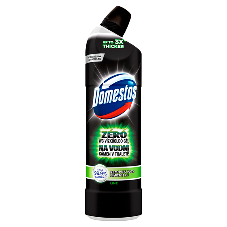DOMESTOS ZÉRÓ VÍZKŐ ÉS WC TISZT.750ML ZÖLD