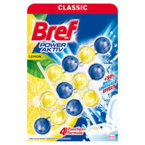 BREF POWER AKTIV WC TISZT. 3X50G JUICY LEMON