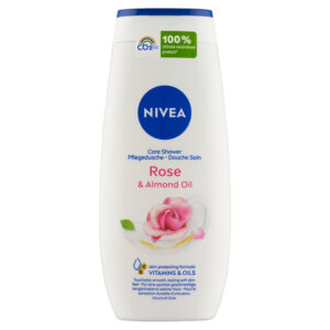 NIVEA TUSF.250ML CARE&ROSES ALMOND MILK ROSE SCENT