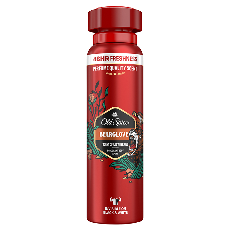 OLD SPICE DEO 150ML BEARGLOVE