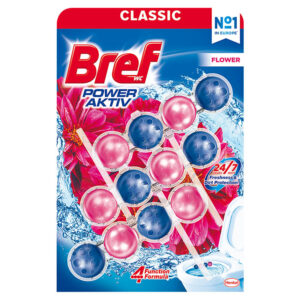 BREF POWER AKTIV WC TISZT. 3X50G FLOWER BLOSSOM