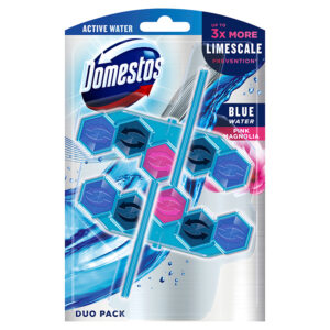 DOMESTOS POWER5+ WC TISZT. 2X53G PINK MAGNOLIA