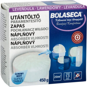 BOLASECA PÁRAMENTESÍTŐ TABLETTA 450G LEVENDULA