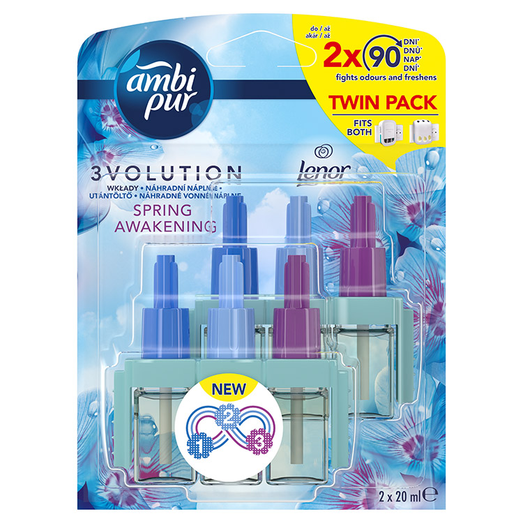 AMBI PUR 3VOLUTION 2X20ML UT. SPRING AWAKENING SCENT