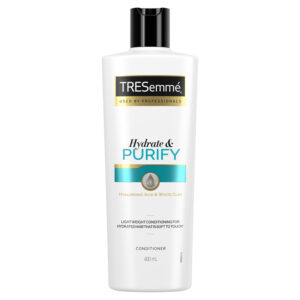 TRESEMMÉ HAJBALZSAM 400ML PURIFY&HYDRATE WITH HYALURONIC ACID&WHITE CLAY