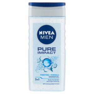 NIVEA TUSF.250ML MEN PURE IMPACT 3IN1