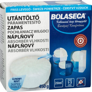 BOLASECA PÁRAMENTESÍTŐ TABLETTA 450G FRISS LEVEGŐ