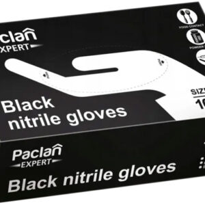 PACLAN EXPERT BLACK NITRIL KESZTYŰ 100DB-OS "L"