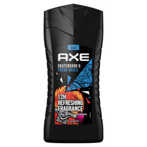AXE TUSFÜRDŐ 250ML SKATEBOARD&FRESH ROSES SCENT CLEAN+FRESH