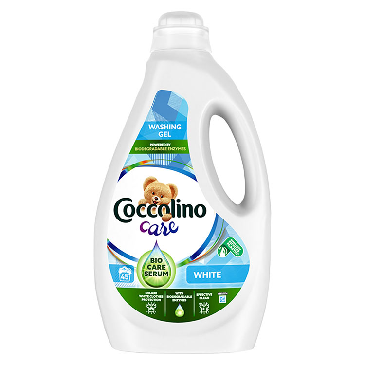 COCCOLINO CARE 1,8L GÉL WHITE 45 MOSÁSOS (5DB/KARTON)