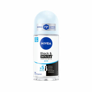 NIVEA GOLYÓS DEO NŐI 50ML BLACK&WHITE INVISIBLE PURE