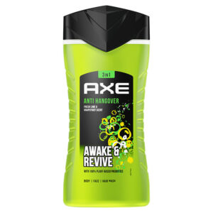 AXE TUSFÜRDŐ 250ML 3IN1 ANTI HANGOVER AWAKE&REVIVE