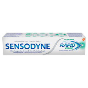SENSODYNE FOGKRÉM 75ML (IMP.) RAPID RELIEF EXTRA FRESH