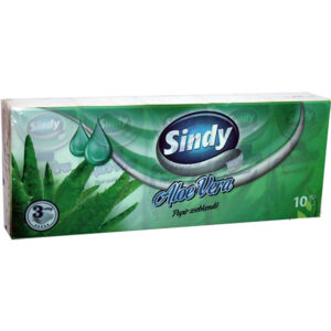 SINDY ZSEBKENDŐ 10DB-OS ALOE VERA