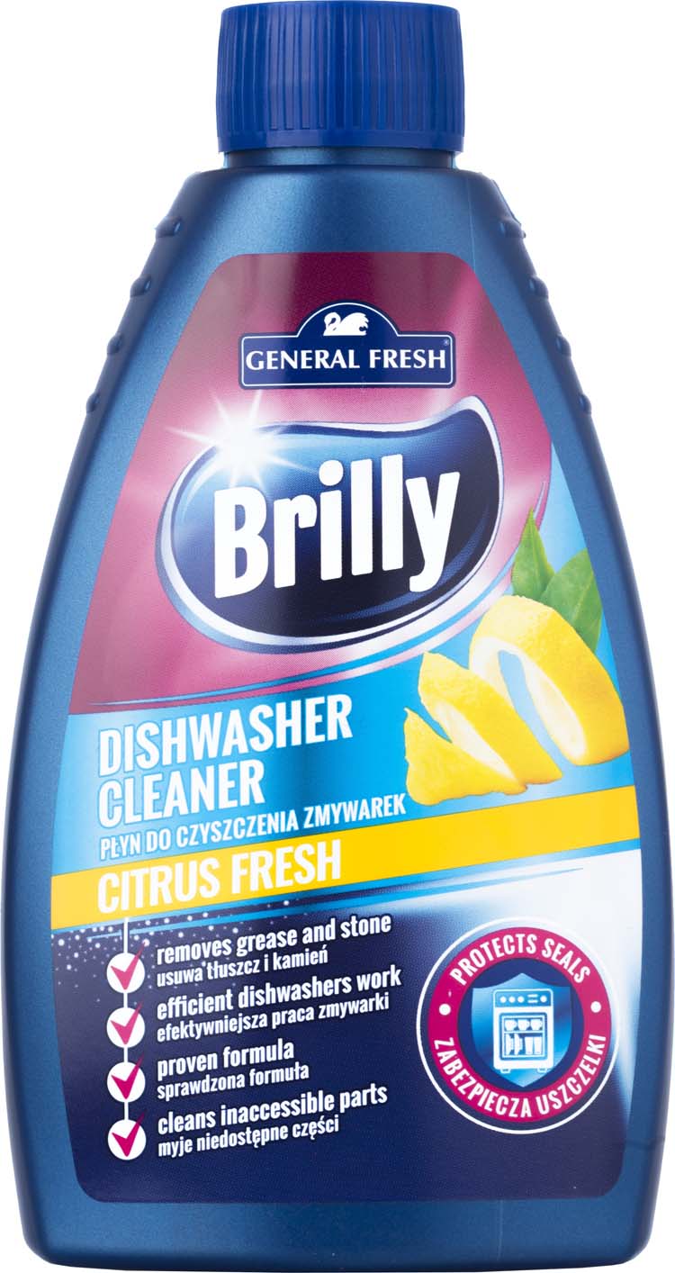 BRILLY MOSOGATÓGÉP TISZTÍTÓ 250ML CITRUS FRESH