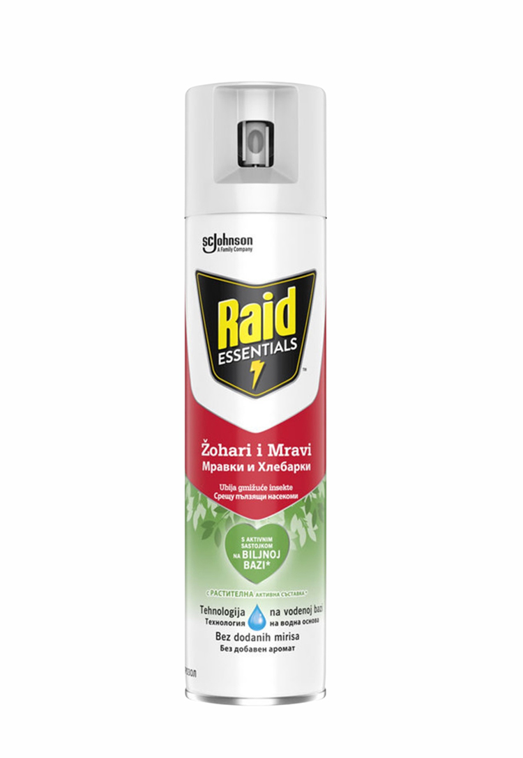 RAID ESSENTIALS MÁSZÓ ROVAROK ELLEN 400ML