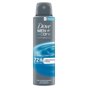 DOVE MEN+CARE DEO 150ML CLEAN COMFORT (6DB/KARTON)