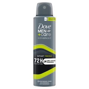 DOVE MEN+CARE ADVANCED DEO 150ML SPORT FRESH