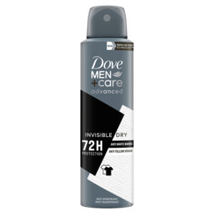 DOVE MEN+CARE ADVANCED DEO 150ML INVISIBLE DRY