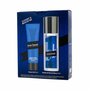 BRUNO BANANI AJÁNDÉKCSOMAG TUSF.50ML+DEO NATURAL SPRAY 75ML MAGIC MAN FOR HIM