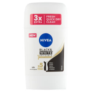 NIVEA DEO STIFT 50ML NŐI BLACK&WHITE INVISIBLE SILKY SMOOTH