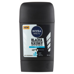 NIVEA DEO STIFT 50ML MEN BLACK&WHITE INVISIBLE FRESH