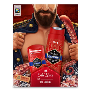 OLD SPICE AJÁNDÉKCSOMAG TUSF.250ML+STIFT 50ML CAPTAIN