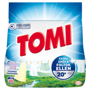 TOMI MOSÓPOR 1,1KG AMAZÓNIA FRISSESSÉGE 20 MOSÁSOS (12DB/KARTON)