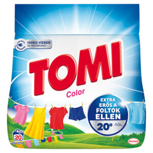 TOMI MOSÓPOR 1,1KG COLOR 20 MOSÁSOS (12DB/KARTON)