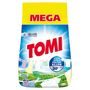 TOMI MOSÓPOR 4,4KG AMAZÓNIA FRISSESSÉGE 80 MOSÁSOS