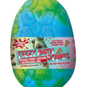 CHLAPU CHLAP SZIKRÁZÓ DINOSZAURUSZ TOJÁS FÜRDŐBOMBA 140G FUNKY COLA