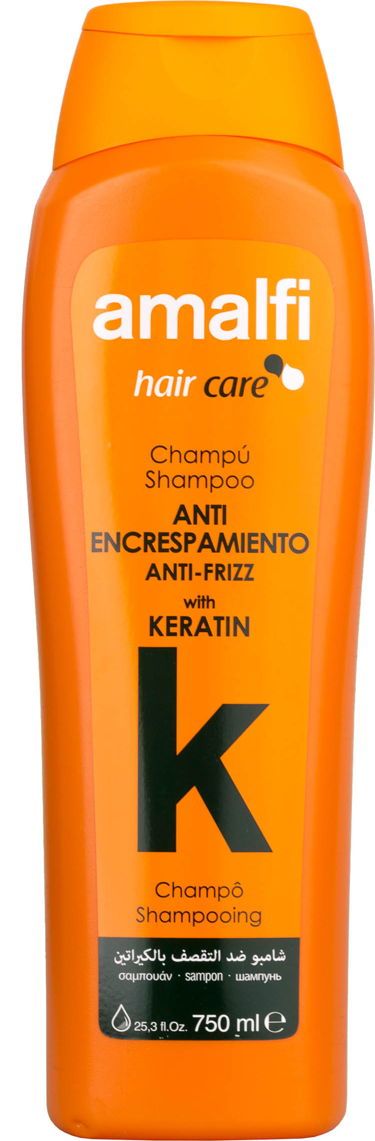 AMALFI SAMPON 750ML ANTI-FRIZZ WITH KERATIN