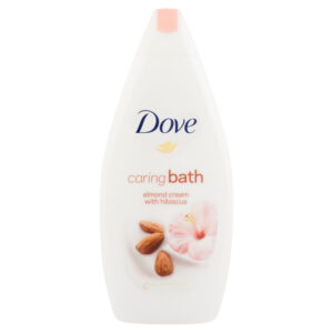 DOVE HABFÜRDŐ 500ML CARING BATH ALMOND CREAM WITH HIBISCUS