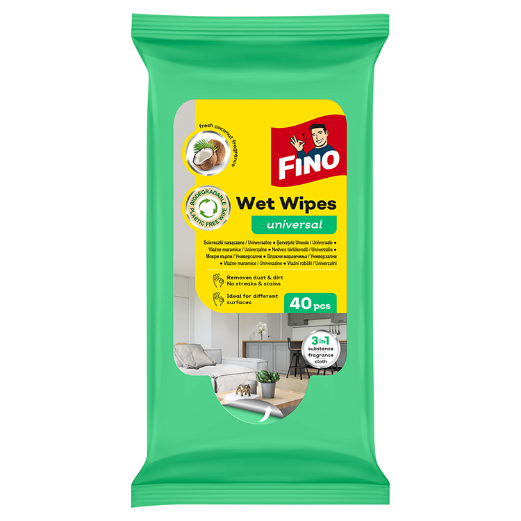 FINO NEDVES TÖRLŐKENDŐ 40DB-OS UNIVERZÁLIS 17X20CM-ES