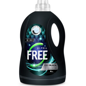 ULTRA FREE MOSÓGÉL 4L PRO BLACK 80 MOSÁSOS