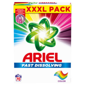 ARIEL MOSÓPOR 3,85KG FAST DISSOLVING COLOR 70 MOSÁSOS