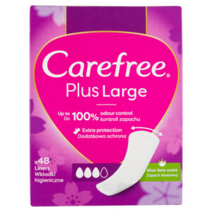 CAREFREE TISZT.BET. 48DB-OS PLUS LARGE ALOE VERA SCENT