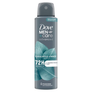 DOVE MEN+CARE DEO 150ML ADVANCED EUKALYPTUS+MINZE