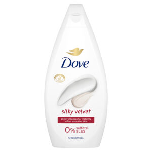 DOVE TUSF.450ML SILKY VELVET