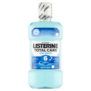 LISTERINE SZÁJVÍZ 500ML TOTAL CARE STAY WHITE 6 IN 1 BENEFITS ARTIC MINT